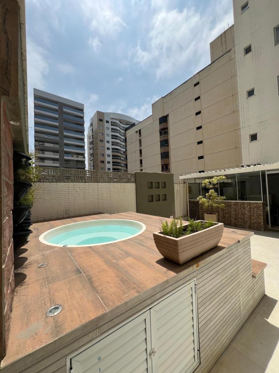 Apt 3Q Luxo Com Ar E Jacuzzi Na Beira Mar Гуарапари Экстерьер фото